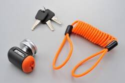 Blokada tarczy hamulcowej z linką