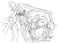 Suzuki GSF 1200 S/N Bandit (1996-2000) engine guard