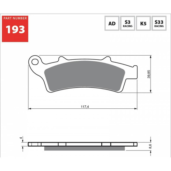 GOLDFREN KLOCKI 193 AD
