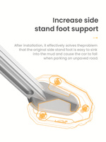 LOBOO Nakładka na stopkę boczną do TRIUMPH Tiger 900RALLY PRO (2021-) (10.3.03911.001.11)