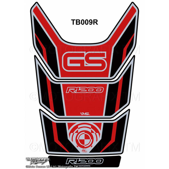 MOTOGRAFIX TANKPAD BMW R1200G 2008-12 TB009R
