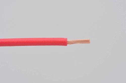 colored wire, AVS0.75, red, 2m