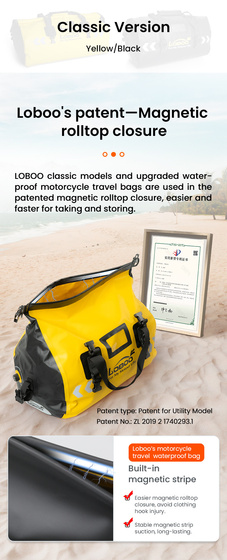 LOBOO PVC Torba żółta 40L (upgrade) (10.4.01024.001.61)