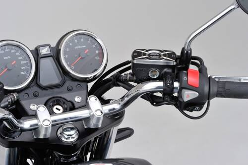 Prostokątna pokrywa zbiorniczka płynu hamulcowego HONDA (A) srebrny