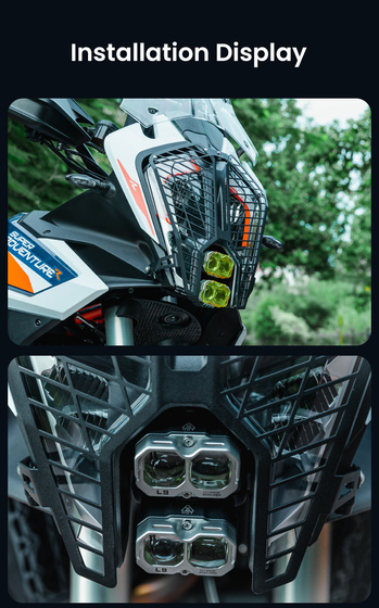 LOBOO Mocowanie świateł do KTM 1290 Super Adventure R (2022-) (10.3.10251.001.02)