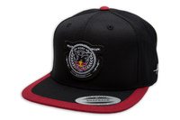 KINI-RB Crest Cap Black/Red