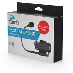 CARDO PACKTALK Edge Half Helmet Kit NEW