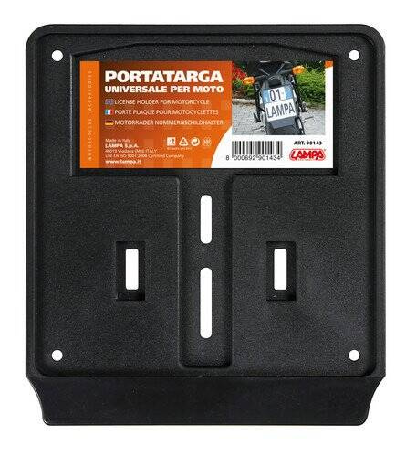 90143 Universal motorcycle licence holder