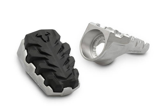 PODNÓŻKI EVO SW-MOTECH UNIWERSLANE, STAL NIERDZEWNA