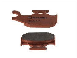 Klocki hamulcowe przód/tył, przeznaczenie: offroad, materiał: sinter-SD, 40,7x62x9,5mm BOMBARDIER OUTL. CANNONDALE BLAZE, CANNIBAL, FX, GLAMIS, MOTO, SPEED KAWASAKI KFX SUZUKI UH 125-450