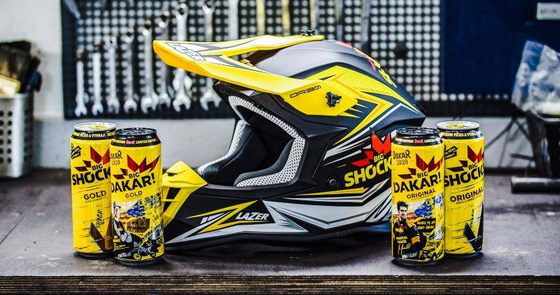 Kask Motocyklowy LAZER OR3 BIG SHOCK rozm. L