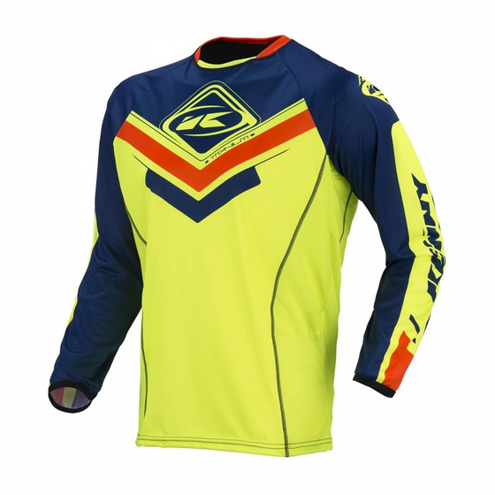 KENNY KOSZULKA TITANIUM NAVY/YELLOW M
