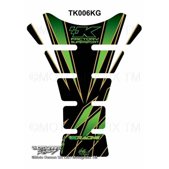 MOTOGRAFIX TANKPAD KAWASAKI ZX6/ZX7/ZX9/ZX10 TK006KG