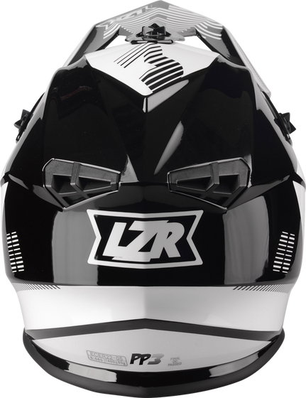 Kask Motocyklowy LAZER OR3 PP3 (kol. Czarny - Biały) rozm. 2XL