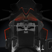 Fox license plate support kit