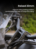 LOBOO Podwyższenie kierownicy do HONDA CB500X (2019-), HONDA NX400 (2024-) (10.3.02292.001.11)