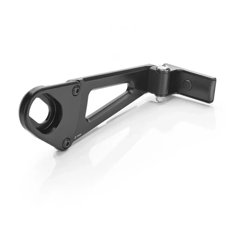 Outside Custom license plate support kit