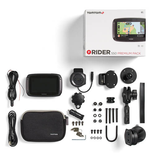 Rider 550 Premium Pack motorcycle navigation