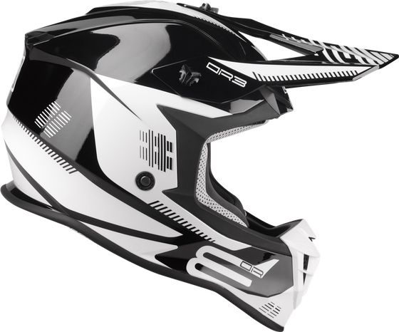 Kask Motocyklowy LAZER OR3 PP3 (kol. Czarny - Biały) rozm. 2XL