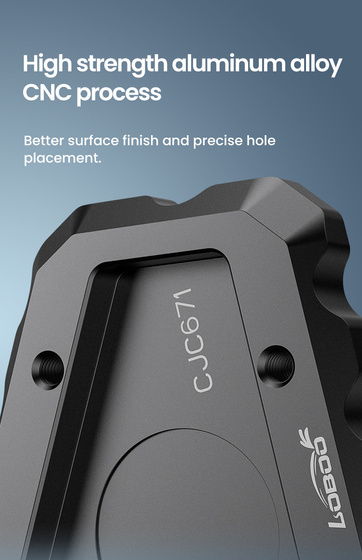 LOBOO Nakładka na stopkę boczną do BENELI TRK702 (2022-), BENELI TRK702X (2022-) (10.3.03671.001.11)