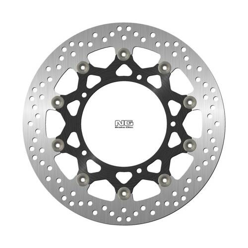 NG TARCZA HAMULCOWA PRZÓD YAMAHA FZ8/FZS FAZER '10-'16, XT 1200Z SUPER TENERE '10-'21, YZF R1 '07-'15, YZF R6 '05-'16 (310X132X4,5MM) (5X8,25MM) PŁYWAJĄCA (ŚRODEK ALUMINIOWY)