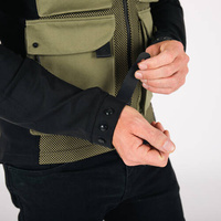 Motorcycle KNOX Armoured Shirt Tor Men's Sage Green