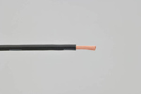 colored wire, AVS2.0, black, 1m