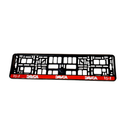 DAVCA licence plate holder