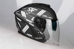 Kask Motocyklowy LAZER TANGO S ROADTECH (kol. Czarny - Biały - Matowy) rozm. XL