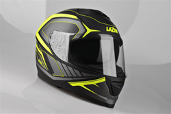 Kask Motocyklowy LAZER RAFALE Hexa (kol. Czarny - Żółty - Matowy) rozm. L