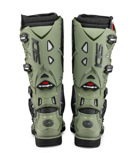 Motorcycle Enduro Boots CROSSFIRE 3 green