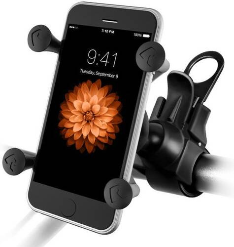 RAP-SB-187-UN7U X-Grip® Phone Mount with RAM® EZ-Strap™ Rail Mount