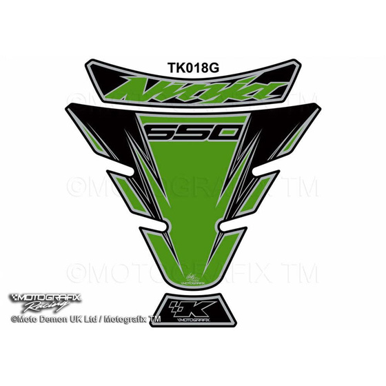 MOTOGRAFIX TANKPAD KAWASAKI NINJA 650/650R 2006-2014 TK018G