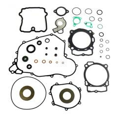 ATHENA KOMPLET USZCZELEK KTM EXCF 450/500 '17-'18, HUSQVARNA FE 450/501 '17-'18 (Z USZCZELKĄ POKRYWY ZAWOROWEJ I USZCZELNIACZAMI SILNIKOWYMI)