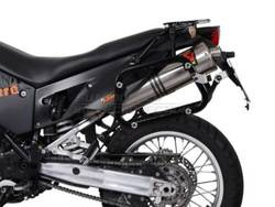 ZESTAW KUFRÓW BOCZNYCH TRAX ADV I STELAŻY SW-MOTECH KTM 950 ADV, SILVER 45/45L
