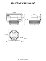 Samoprzylepna podstawa na deskę rozdzielczą Quad Lock®