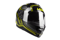 Kask Motocyklowy LAZER RAFALE EVO Darkside (kol. Czarny - Żółty) rozm. S