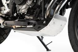OSŁONA SILNIKA, PŁYTA POD SILNIK SW-MOTECH HONDA CB500X (18-), BLACK/SILVER