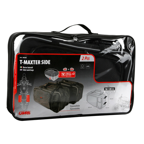 90269 T-Maxter Side, cordura pannier bags