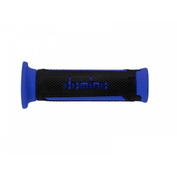 DOMINO Motorcycle Grips A350 ANTRACIT BLUE A35041C4870C7-0