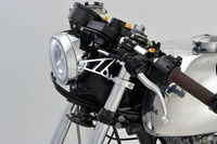 LED HEADLIGHT"CAPSULE120" SIDE-MOUNT, CHROME