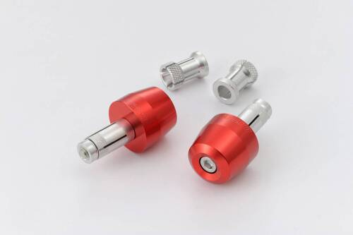 BAR END PINO-3 14-19MM RED
