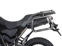 ZESTAW KUFRÓW BOCZNYCH TRAX ADV I STELAŻY SW-MOTECH YAMAHA XT 660 Z TENERE (07-16), BLACK 37/37L