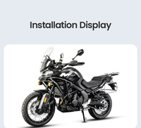 LOBOO Crash Bar boczne oraz osłony chłodnicy do CFMOTO 700MT ADV (2025-) czarne (10.3.01613.001.11)