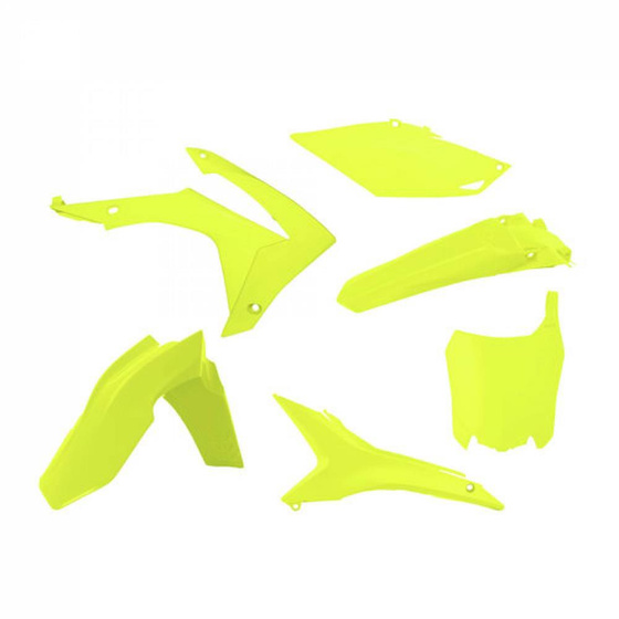RTECH KOMPLET OWIEWEK + AIRBOX HONDA CRF 250/450 NEON YELLOWR-KITCRF-GF0-517