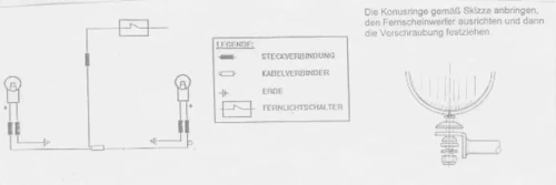 Yamaha XVS 1100 A Drag Star Classic (2001-2007) twin light kit