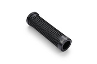 GRIP W/ALU."GGDM-CROSS"7/8" BLACK&BLACK,125MM