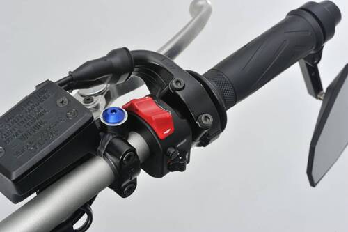 MIRROR PLUG  M10-P1.25/LHS BLUE