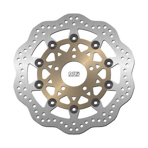 NG TARCZA HAMULCOWA PRZÓD SUZUKI GSF600 '95-04, GSXF600/750 '89-03 (290X64X4,5MM) (5X10,5MM) WAVE PŁYWAJĄCA