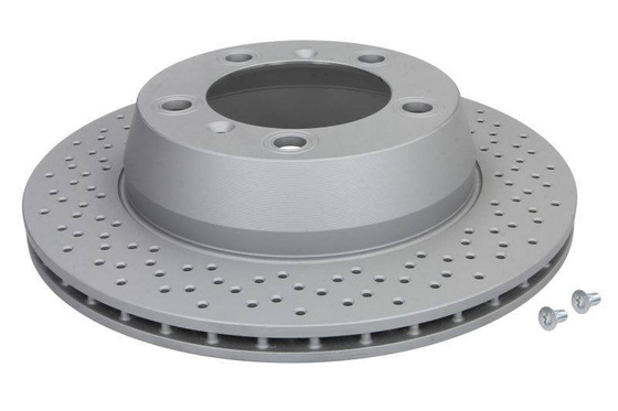 Tarcza hamulcowa tył L/P (stopowy / wysoko nawęglany) PORSCHE 718 BOXSTER, 718 CAYMAN, BOXSTER, CAYMAN 2.0-3.4 11.04-